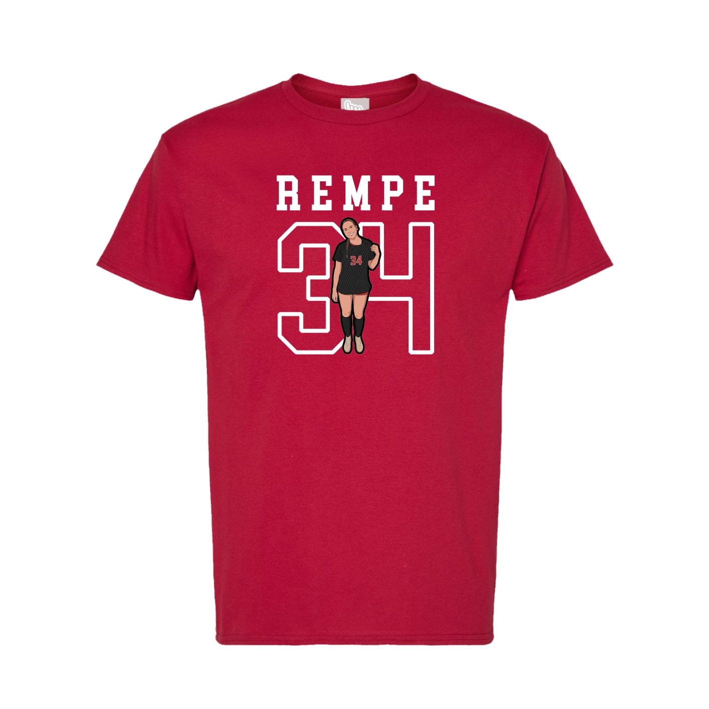Tee — Shirsey in Crimson