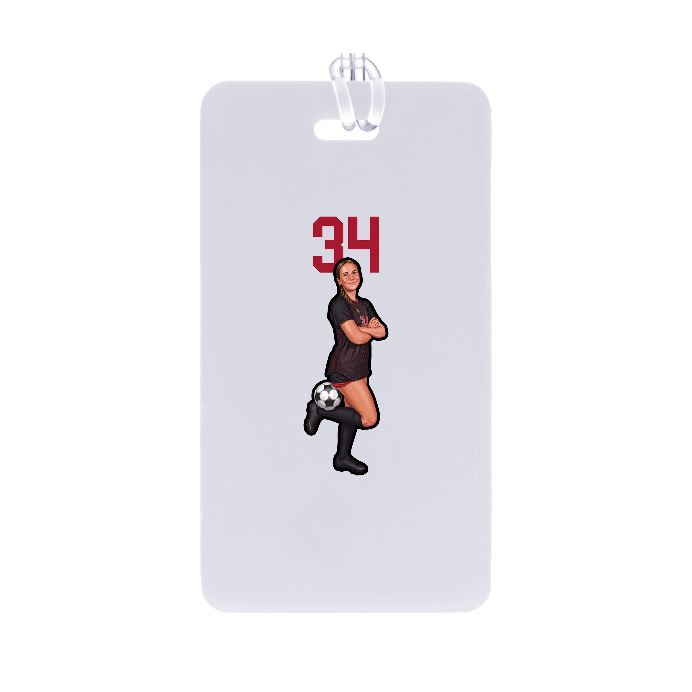 Bag Tag — Number Top in Classic