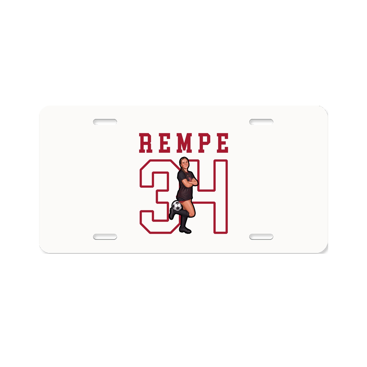 License Plate — Shirsey in Classic