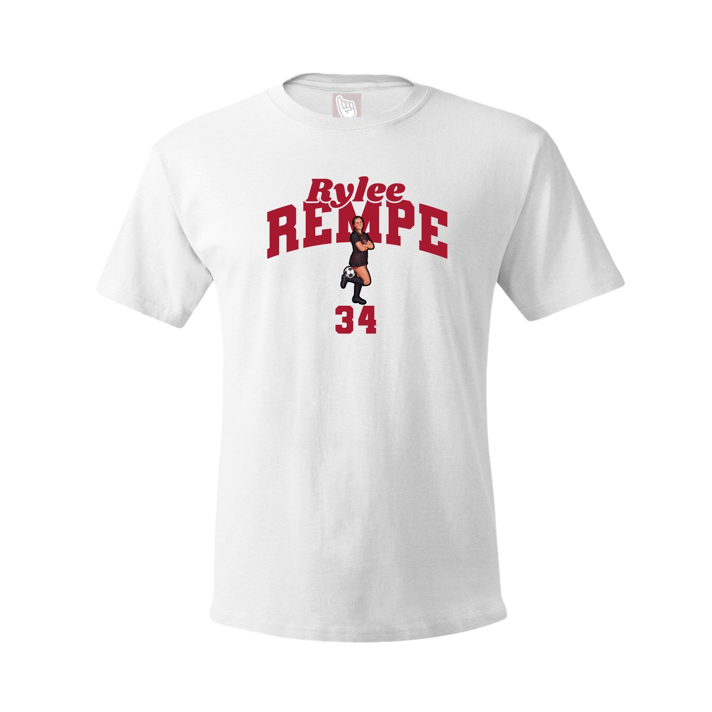 Tee — Signature Arch in White