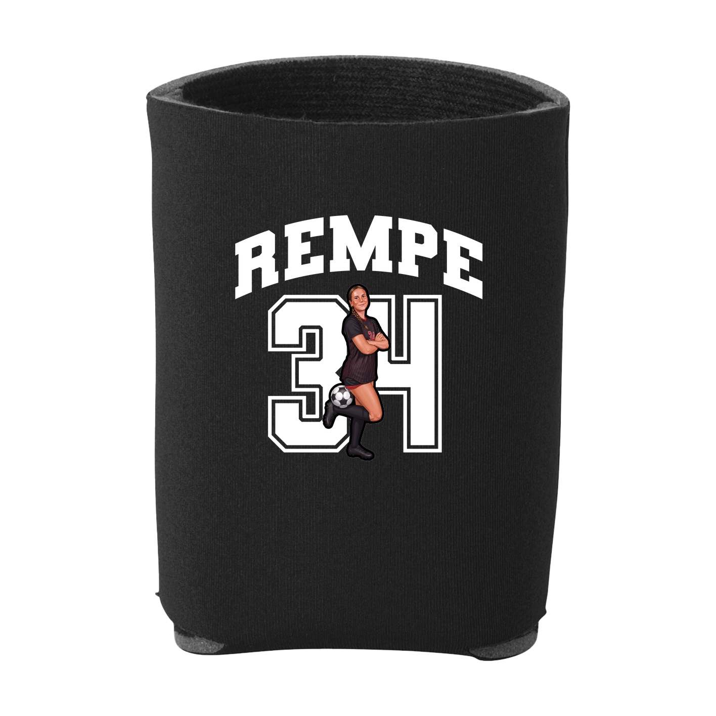 Can Holder — Number in Black