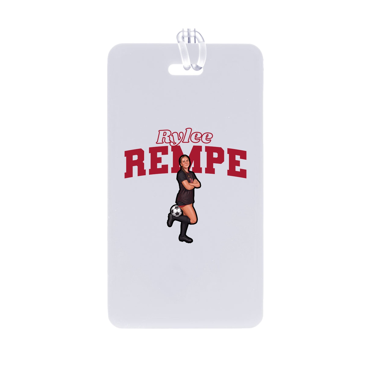 Bag Tag — Name Arch in Classic