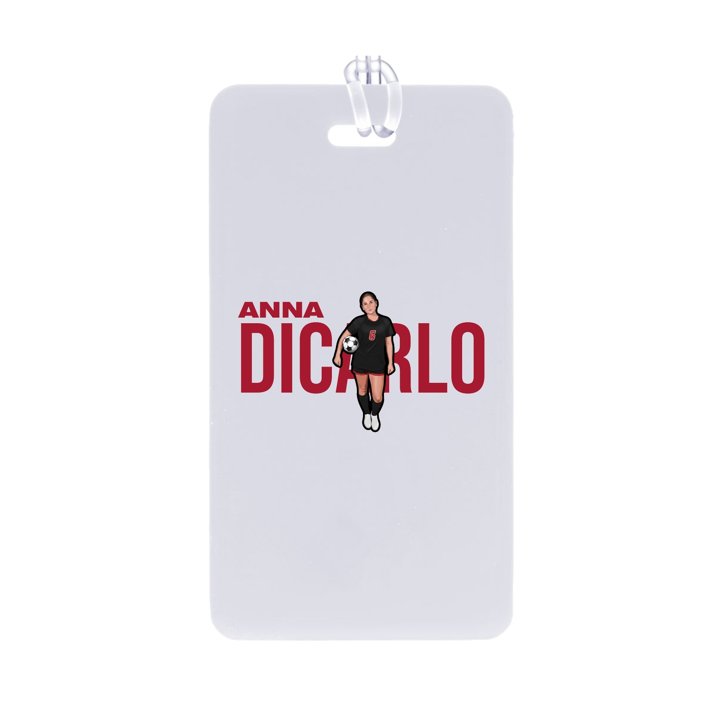 Bag Tag — Player Name in Classic