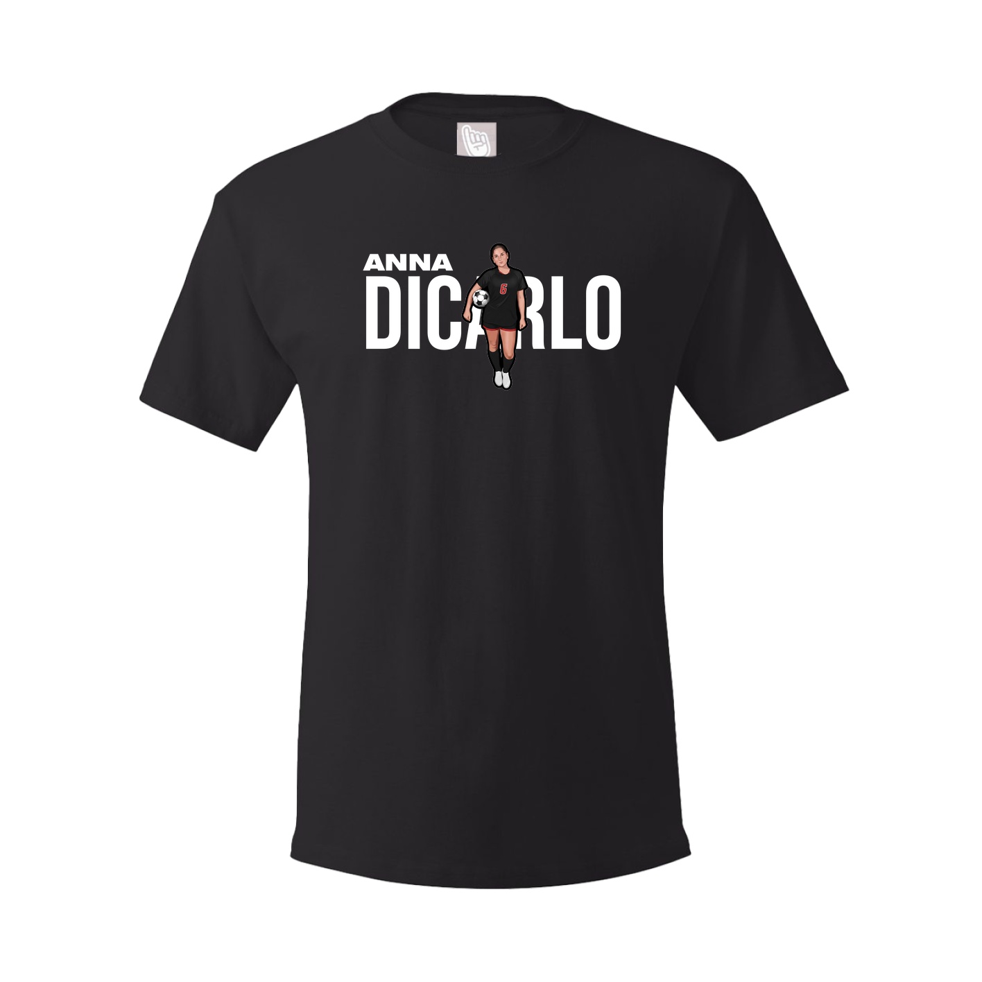 Tee — Player Name in Black