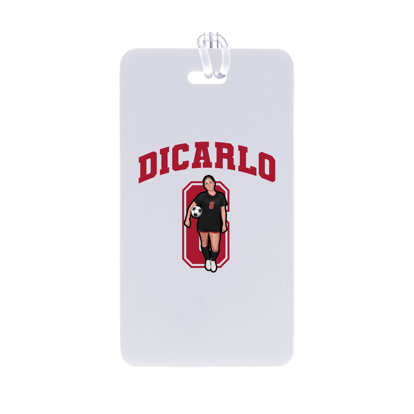 Bag Tag — Number in Classic