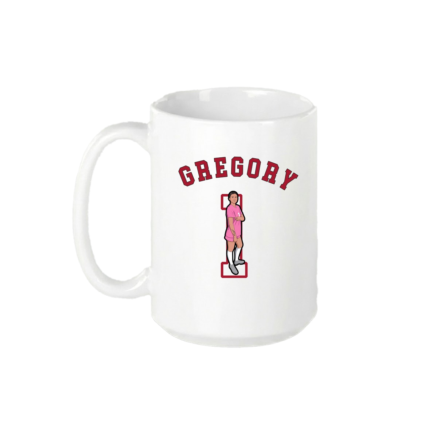 15oz Coffee Mug — Shirsey Arch in White