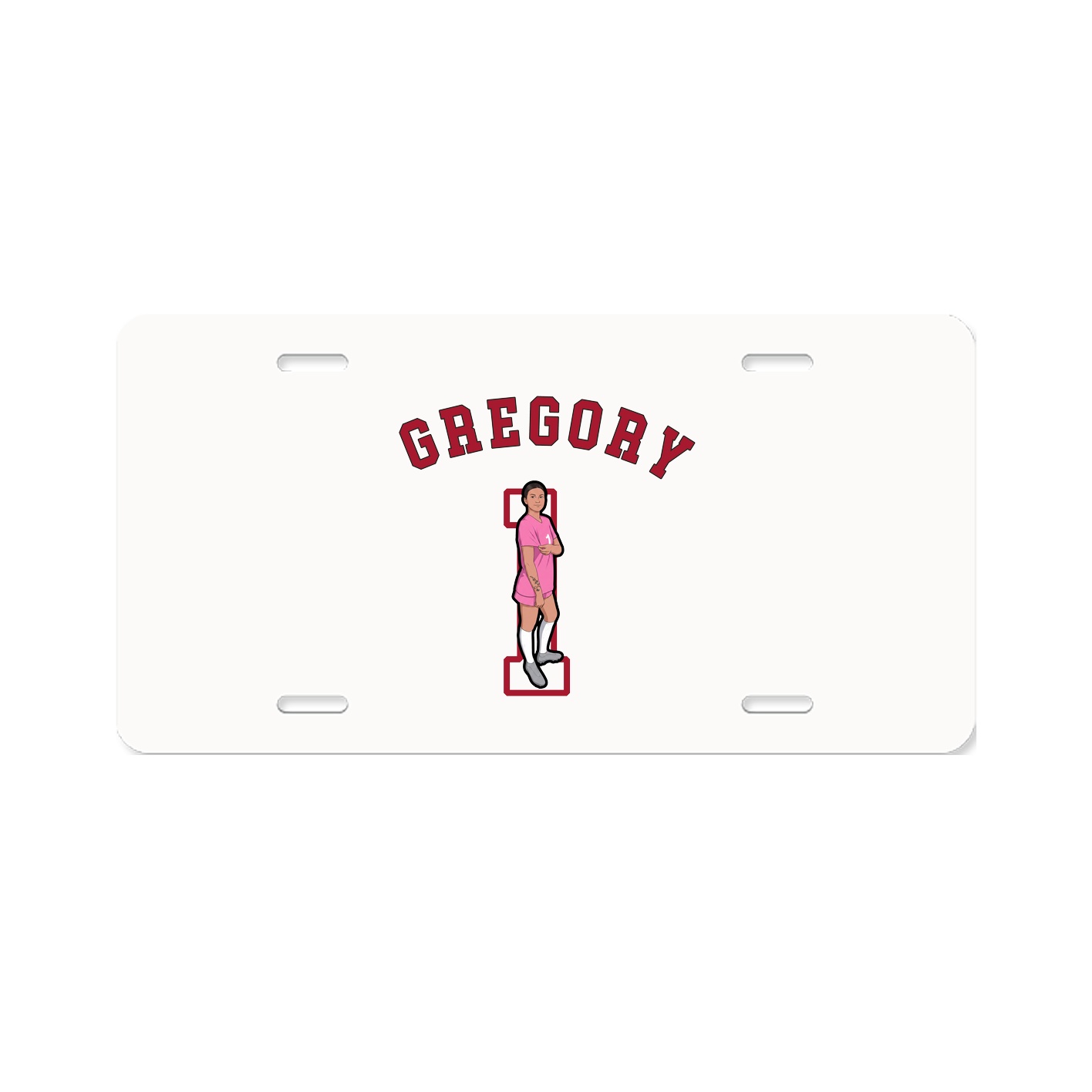 License Plate — Shirsey Arch in Classic