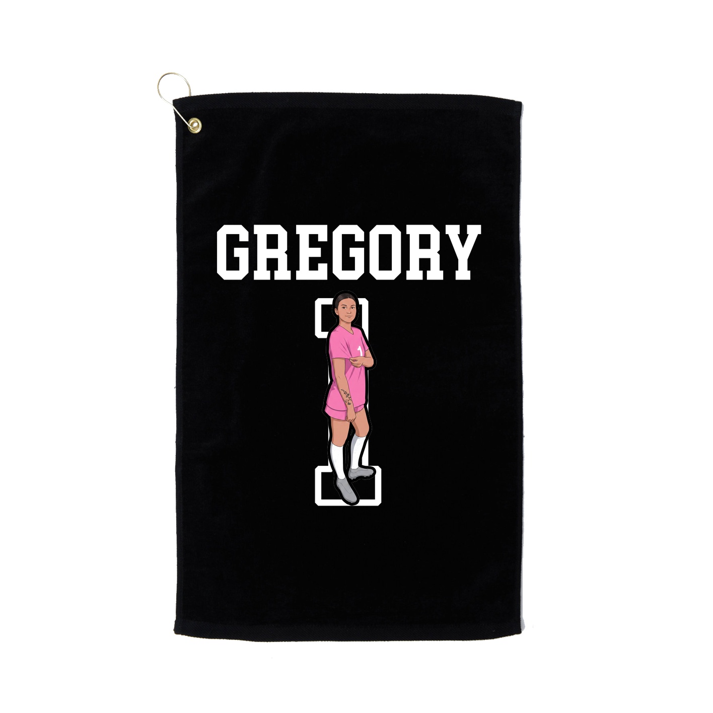 Golf Towel — Shirsey in Black