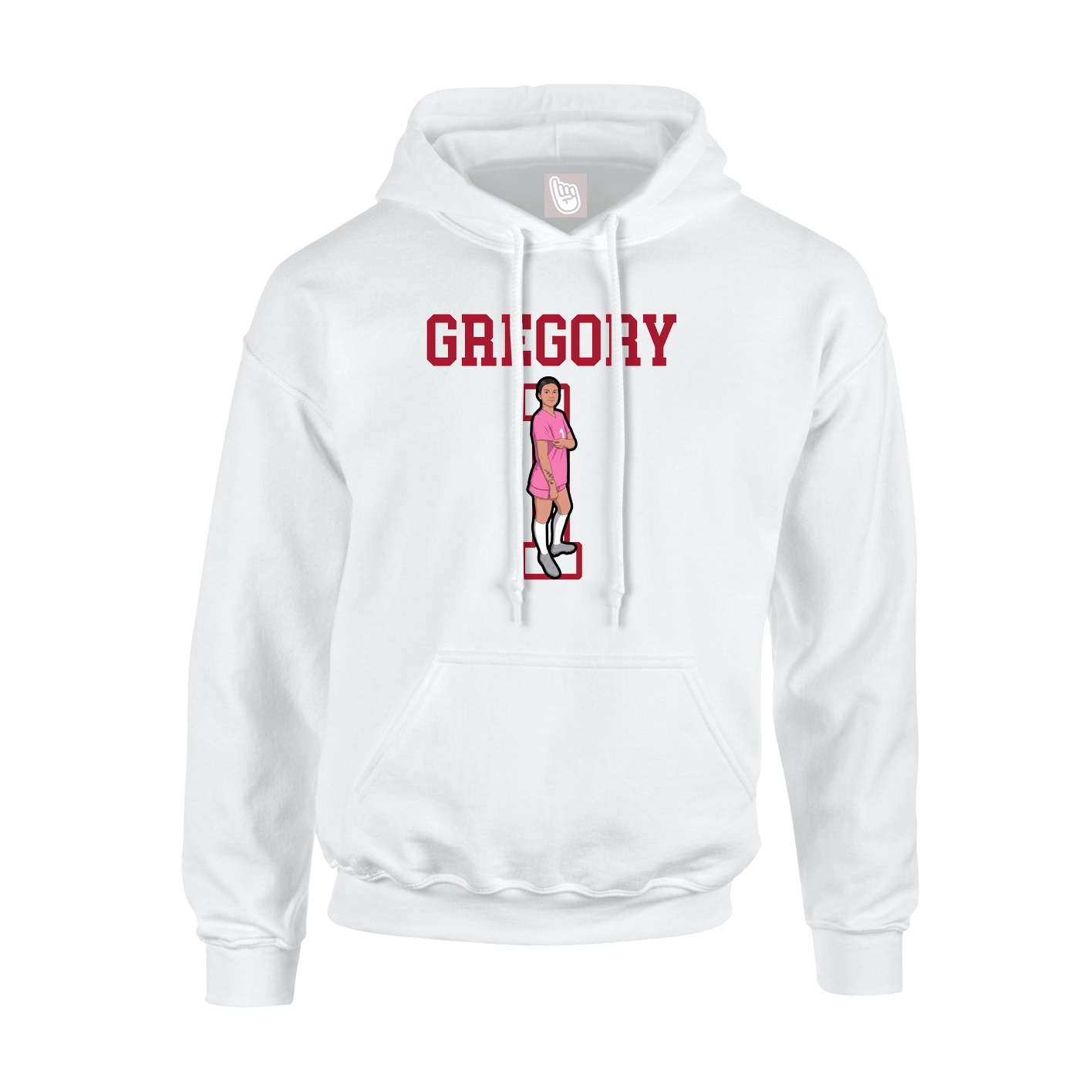 Youth Hoodie — Shirsey in White