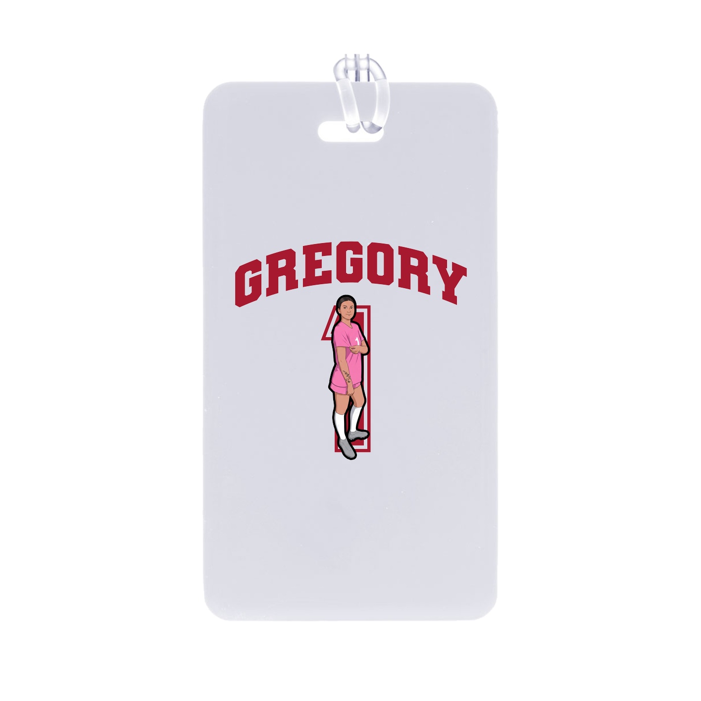 Bag Tag — Number in Classic