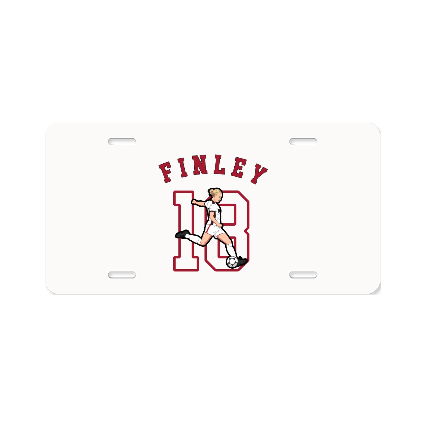 License Plate — Shirsey Arch in Classic