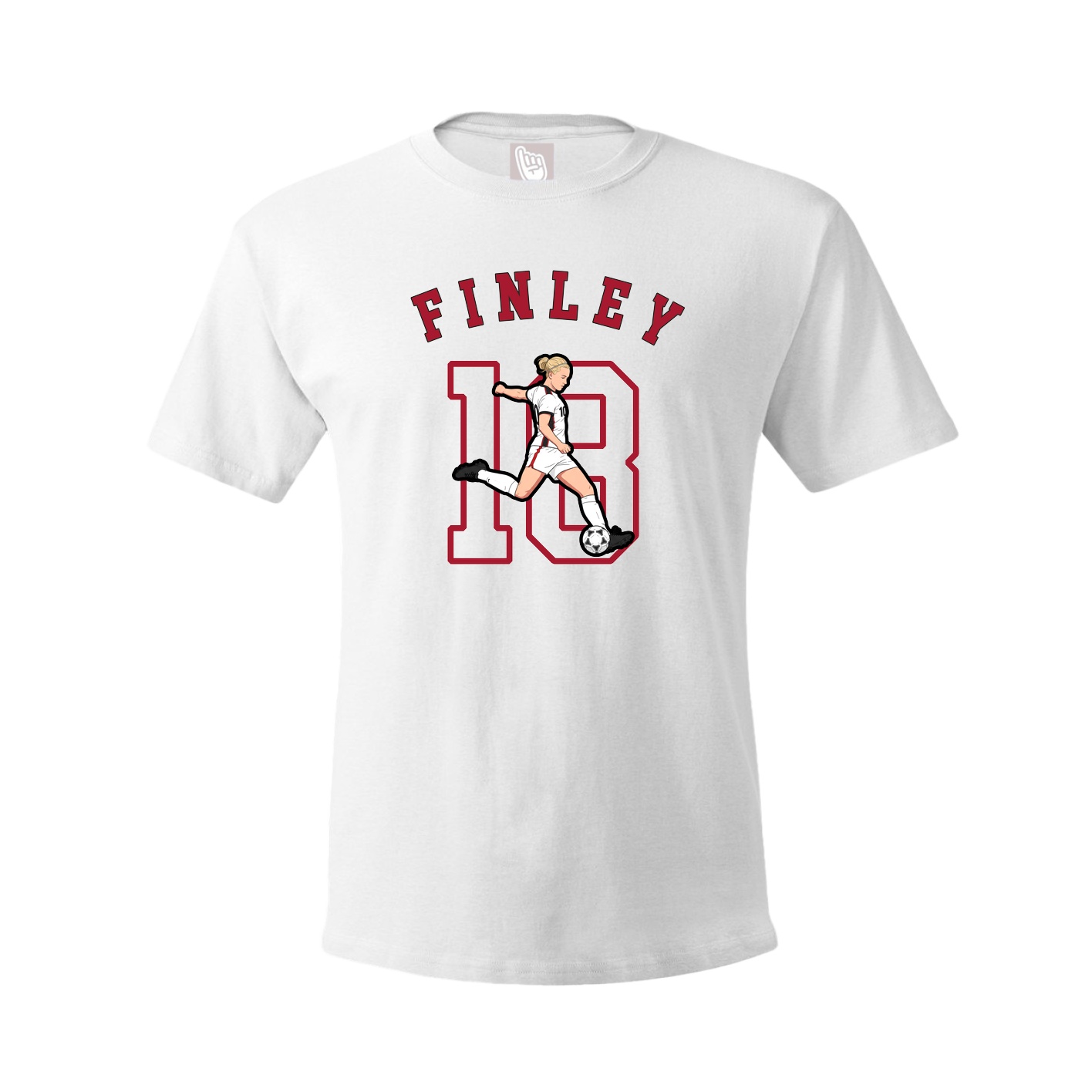 Youth Tee — Shirsey Arch in White