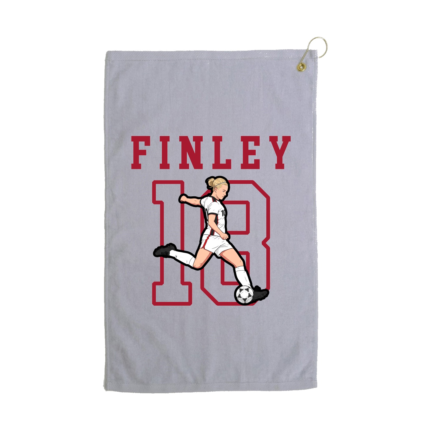 Golf Towel — Shirsey in Grey