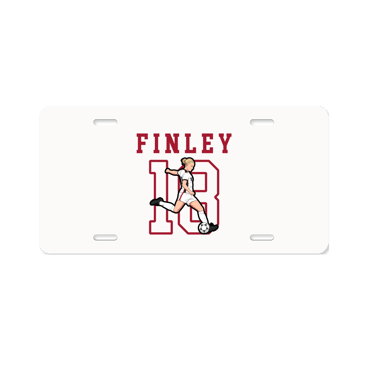 License Plate — Shirsey in Classic
