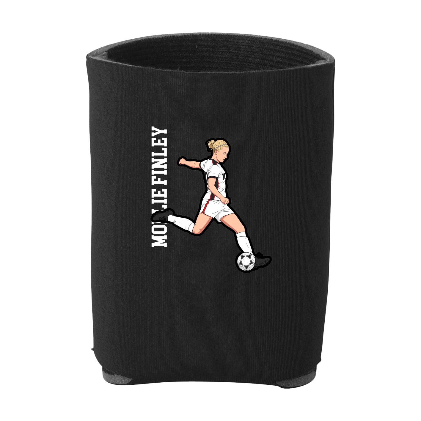Can Holder — Name Vertical in Black