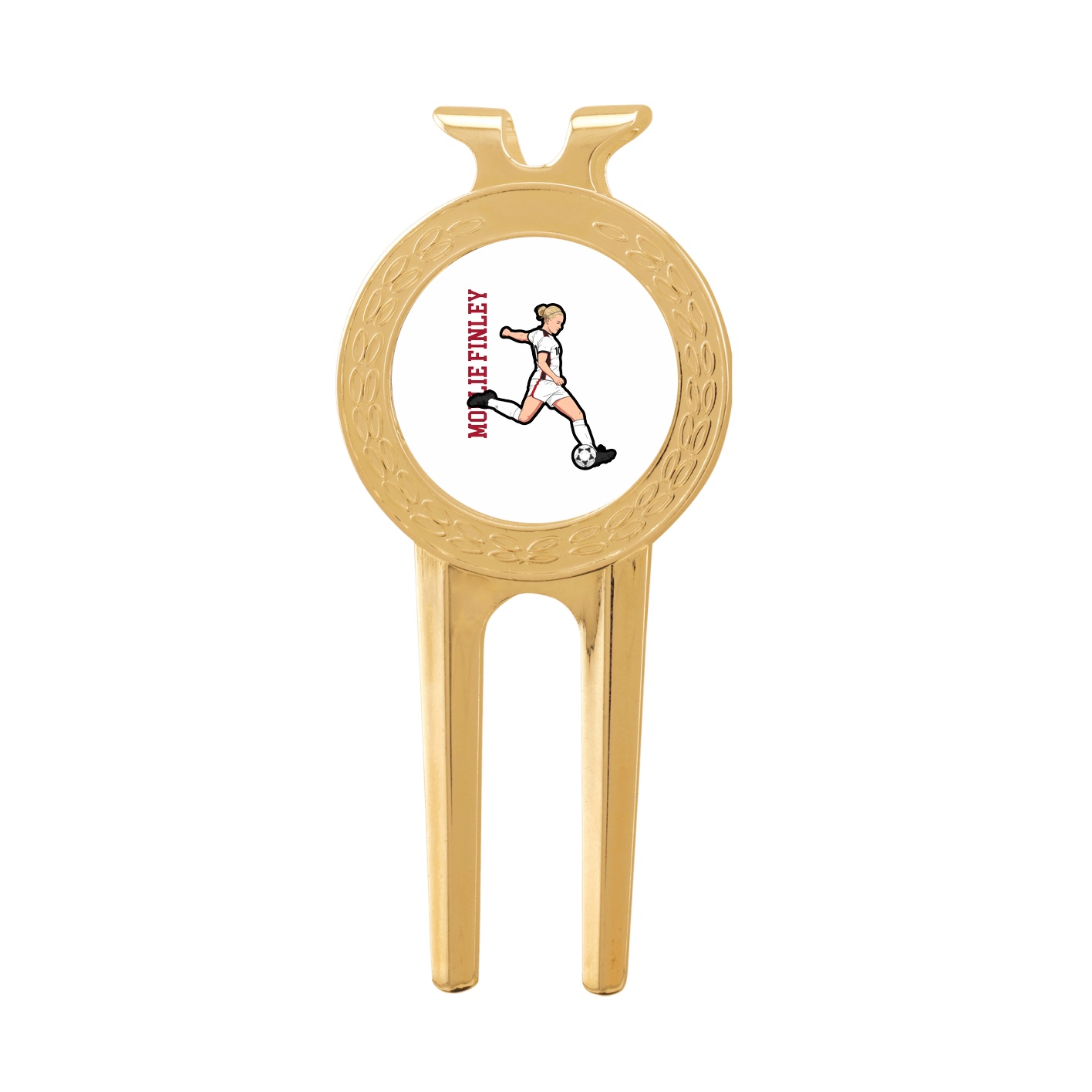 Divot Tool with Ball Marker — Name Vertical in Classic