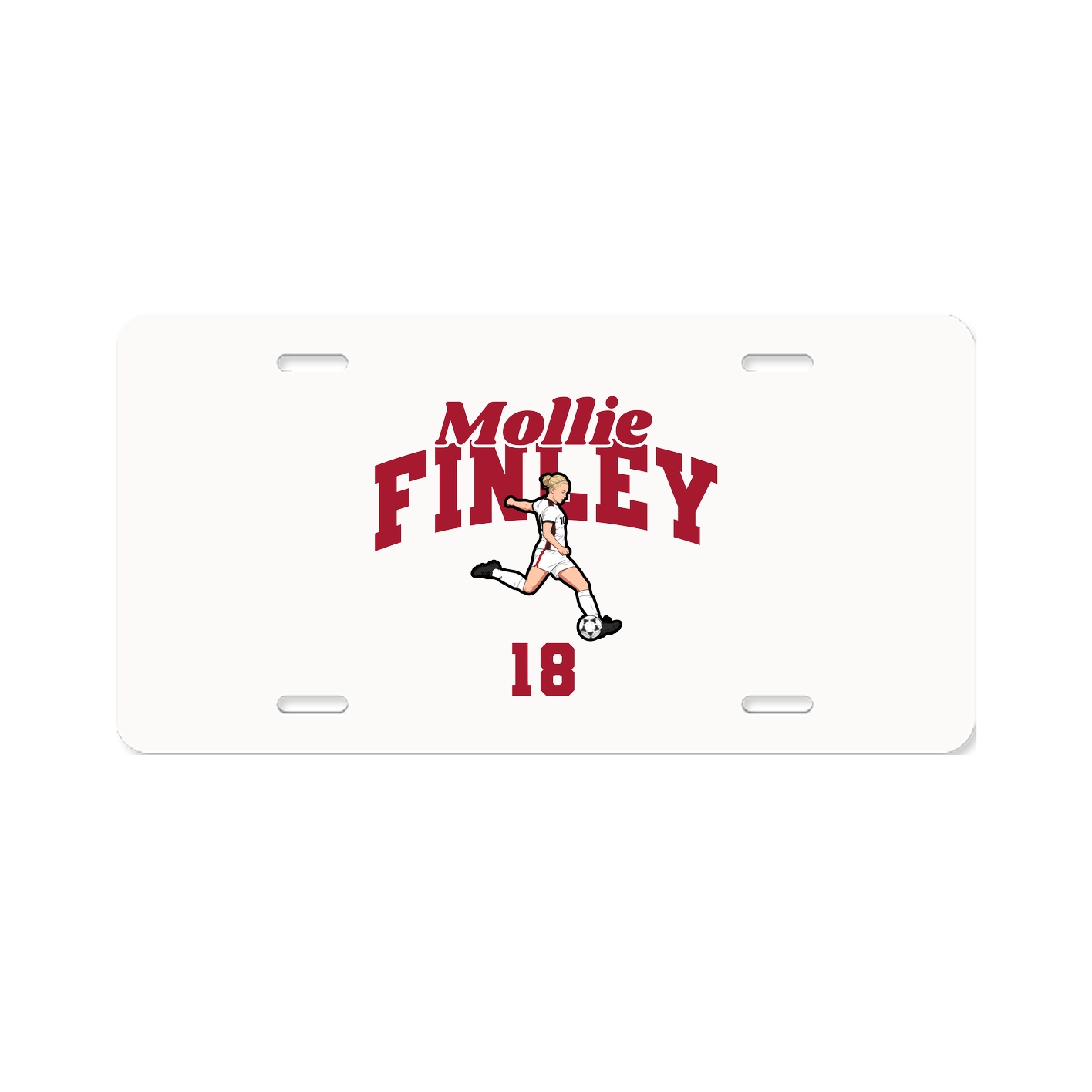 License Plate — Signature Arch in Classic