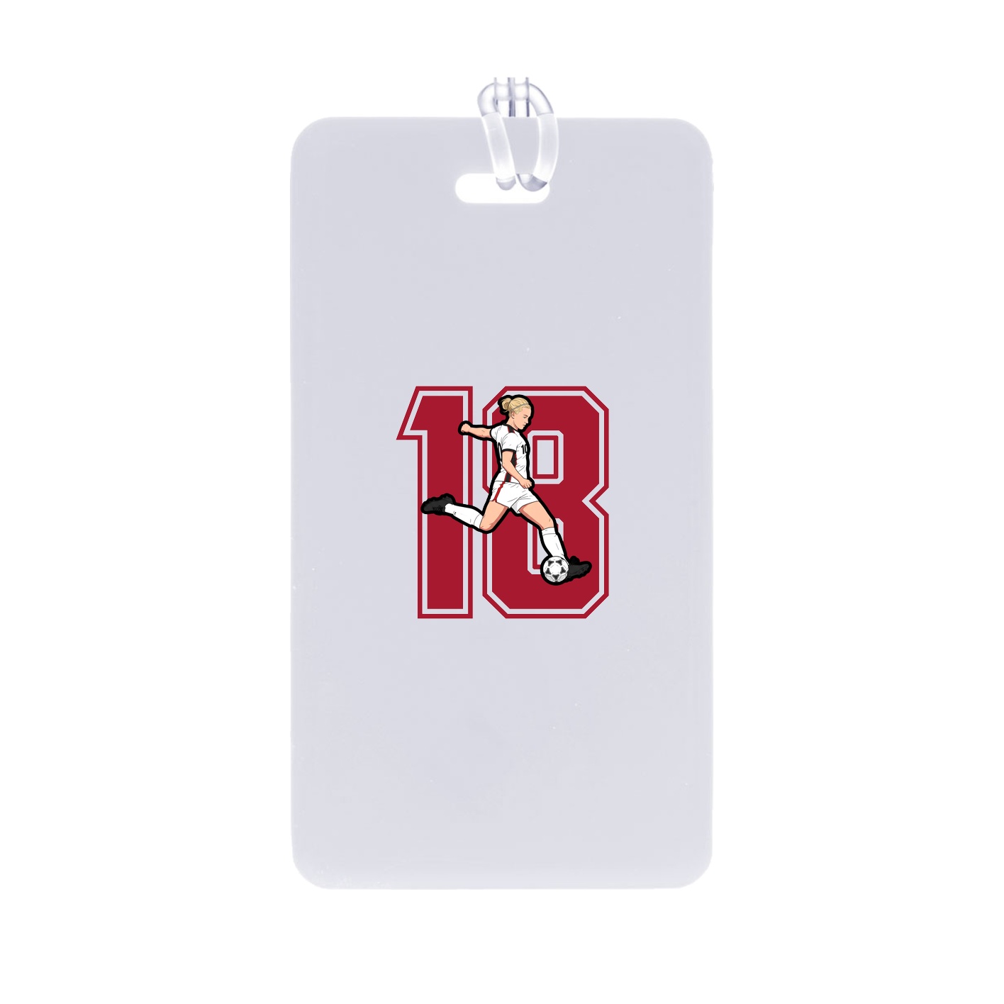 Bag Tag — Number in Classic