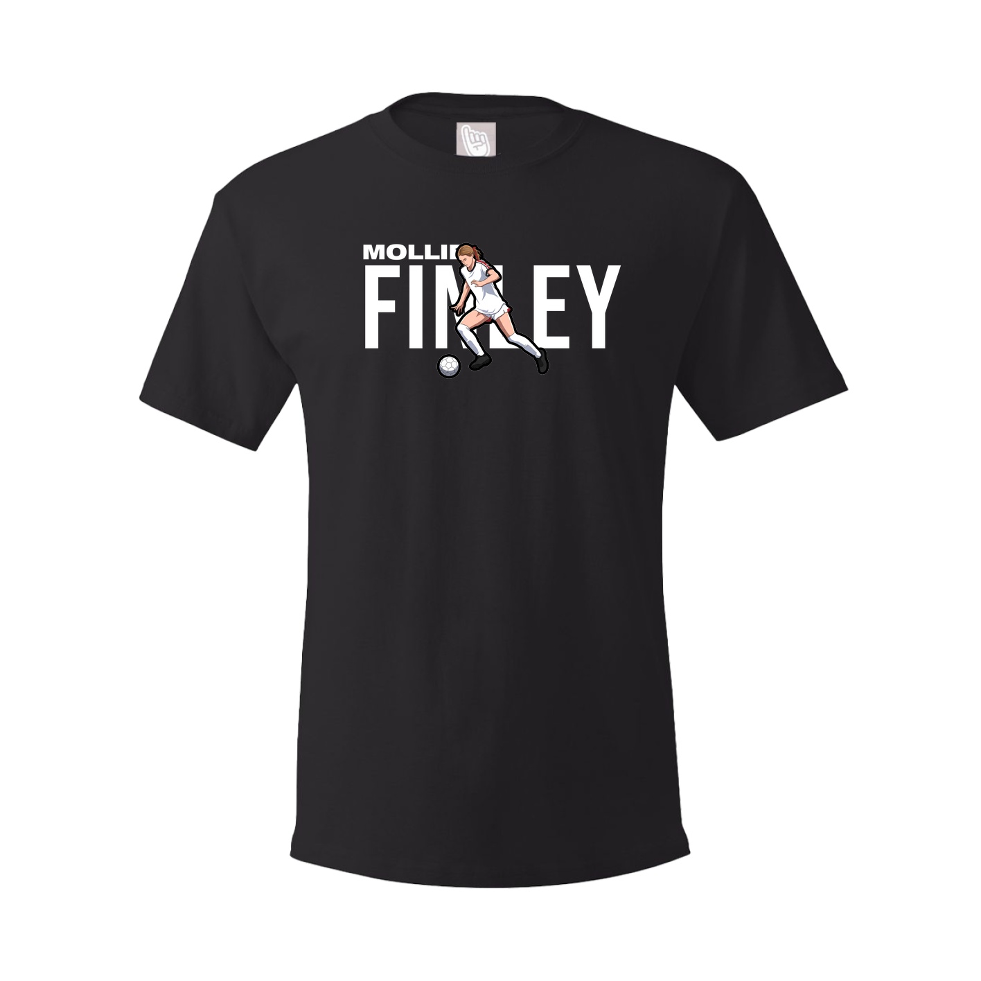 Youth Tee — Player Name in Black