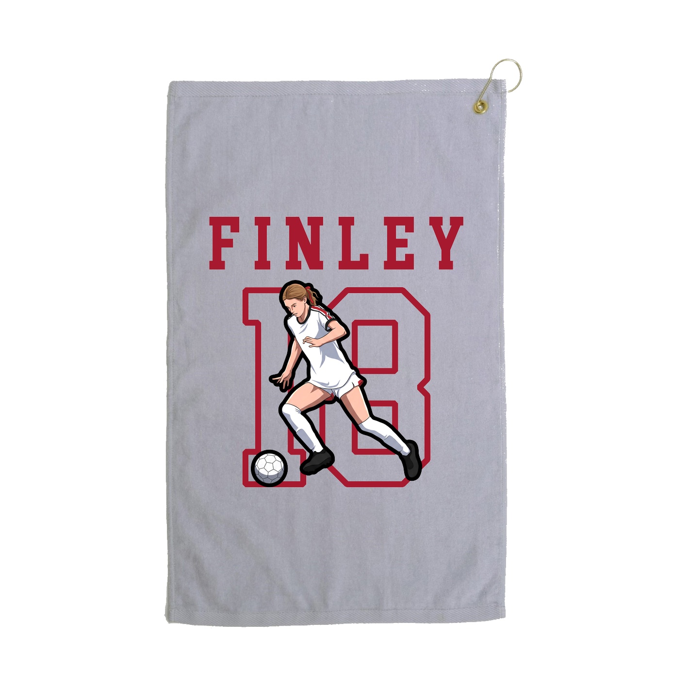 Golf Towel — Shirsey in Grey