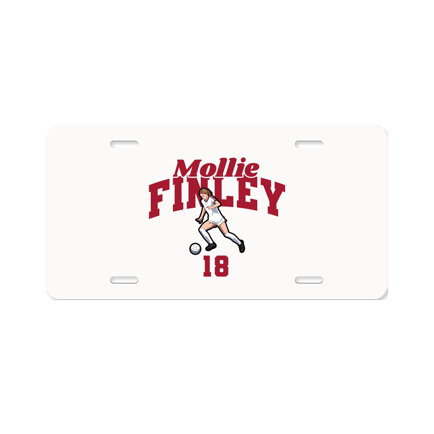 License Plate — Signature Arch in Classic