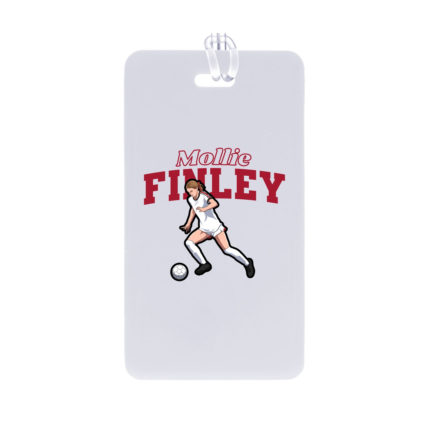 Bag Tag — Name Arch in Classic