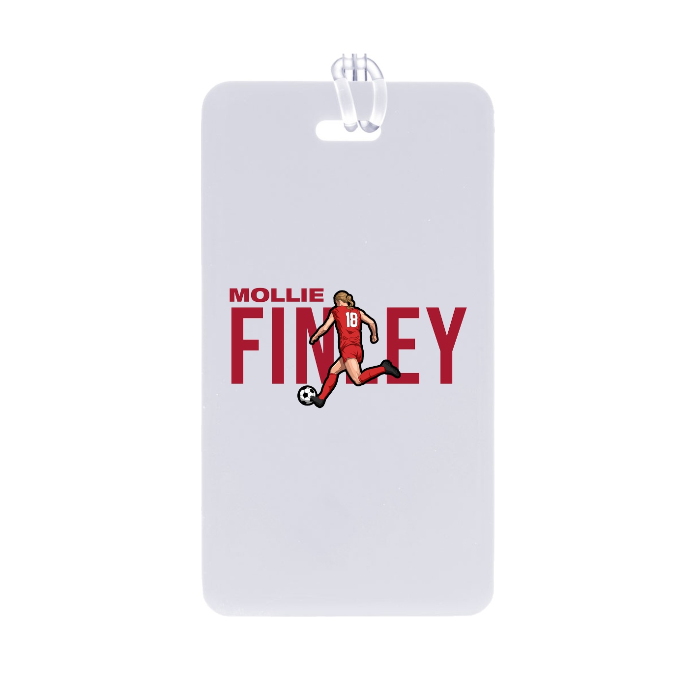 Bag Tag — Player Name in Classic