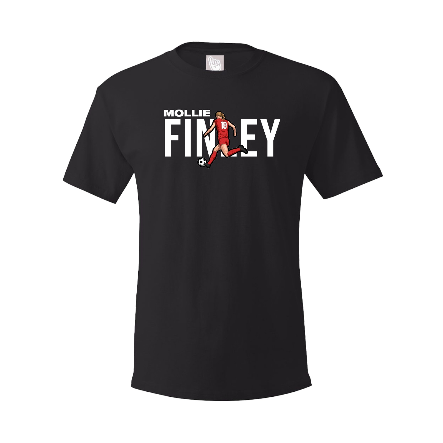 Youth Tee — Player Name in Black