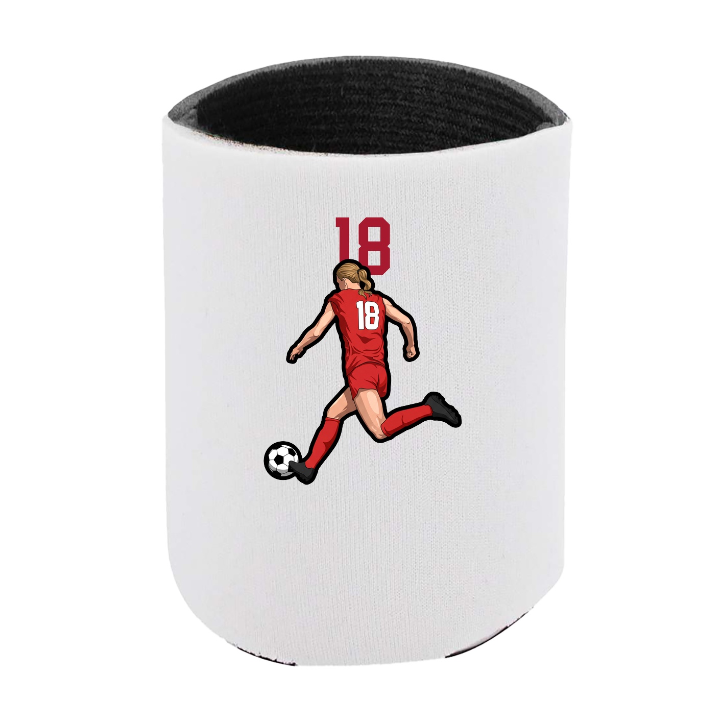 Can Holder — Number Top in White