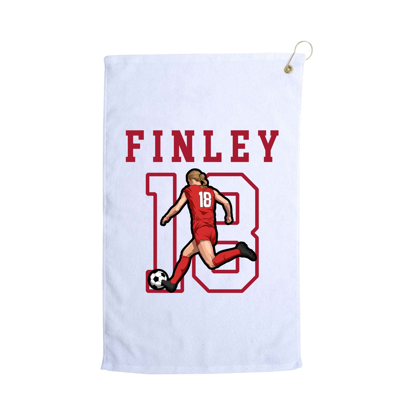 Golf Towel — Shirsey in White