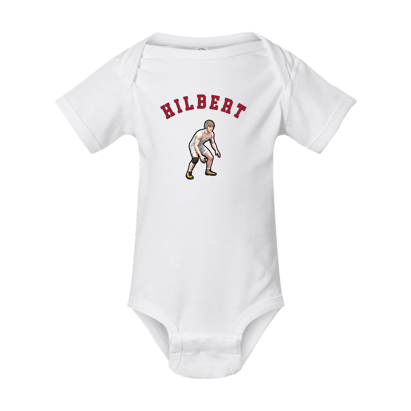 Baby Onesie — Shirsey Arch in White