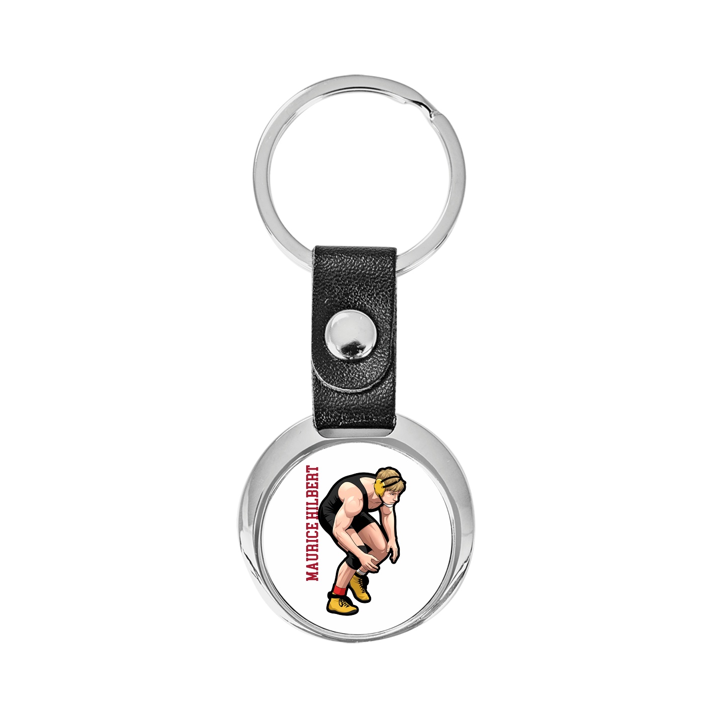 Key Chain — Name Vertical in Classic
