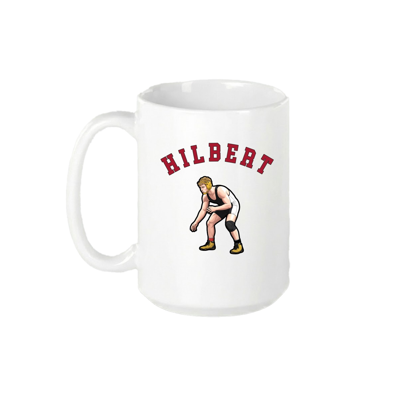 15oz Coffee Mug — Shirsey Arch in White