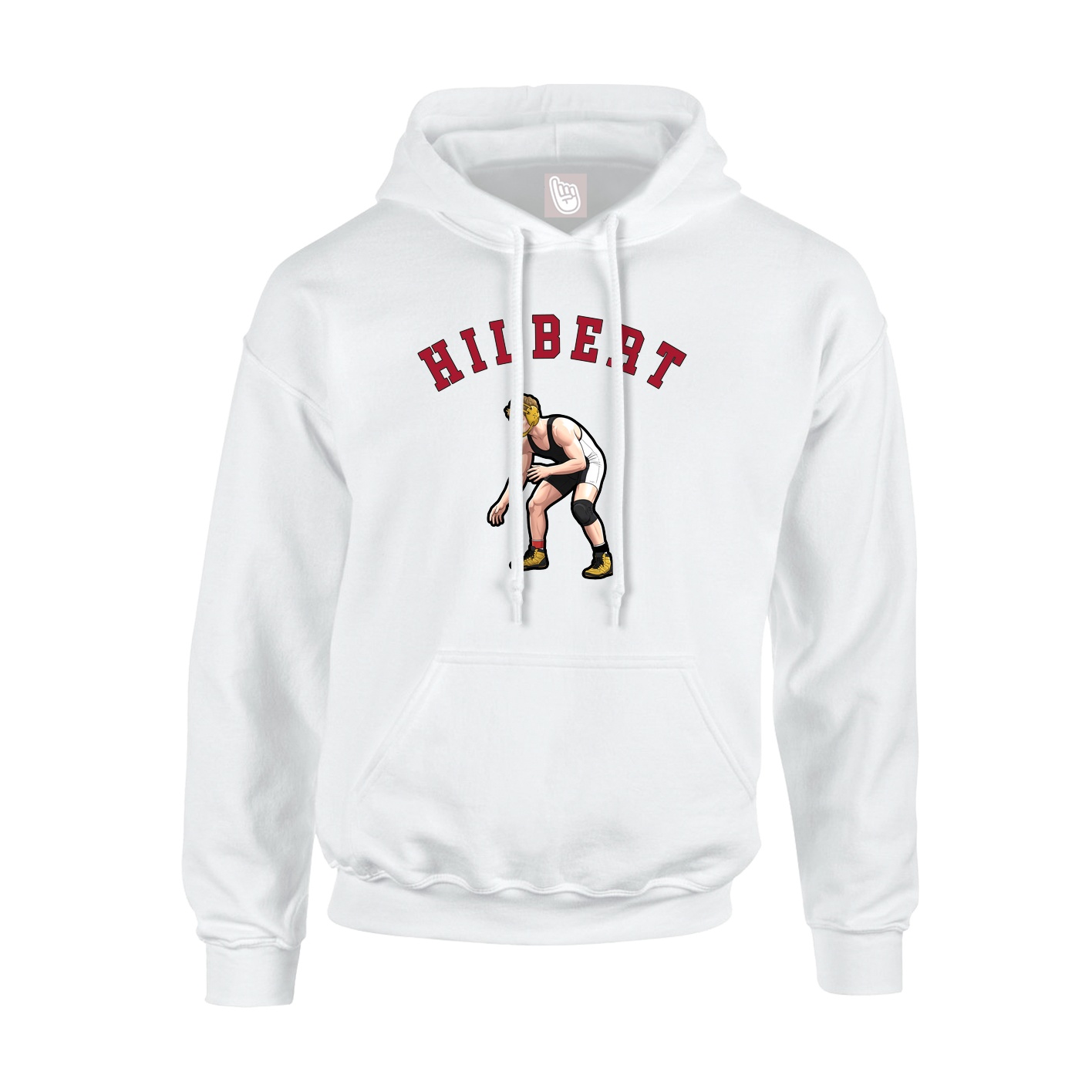 Youth Hoodie — Shirsey Arch in White
