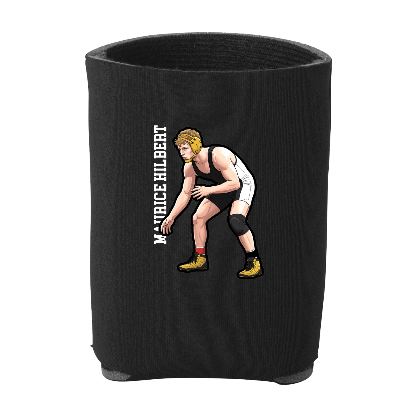 Can Holder — Name Vertical in Black