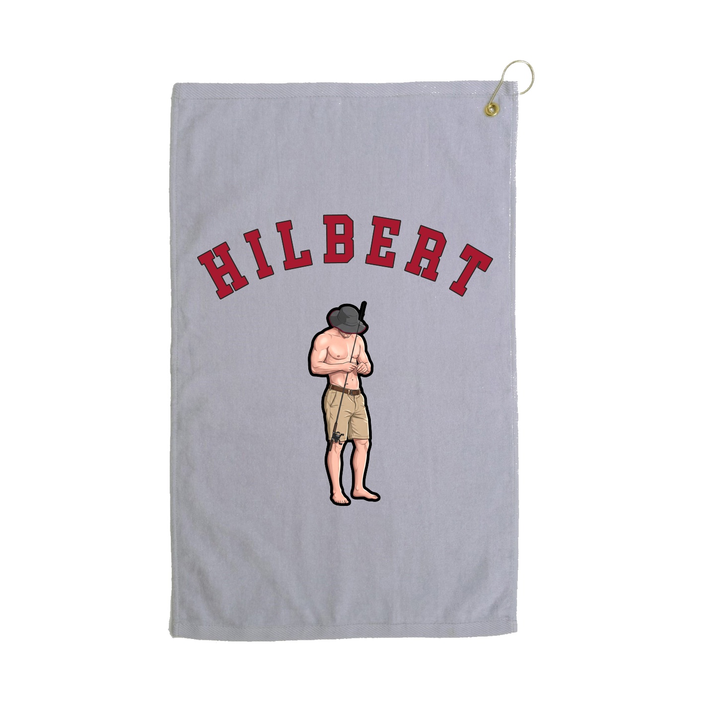 Golf Towel — Shirsey Arch in Grey