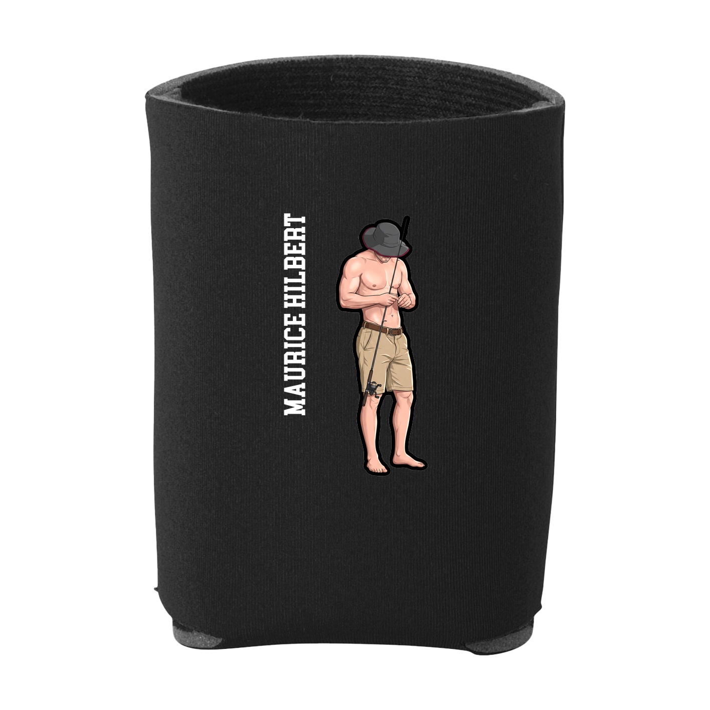 Can Holder — Name Vertical in Black