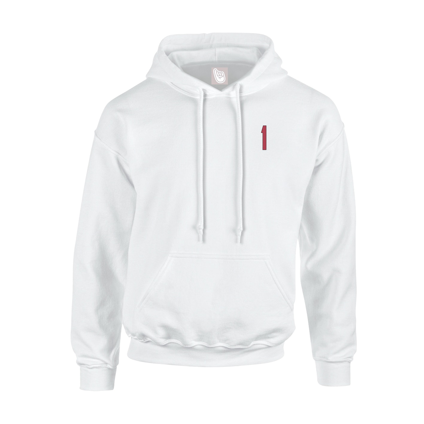 Hoodie — Front Shirsy in White