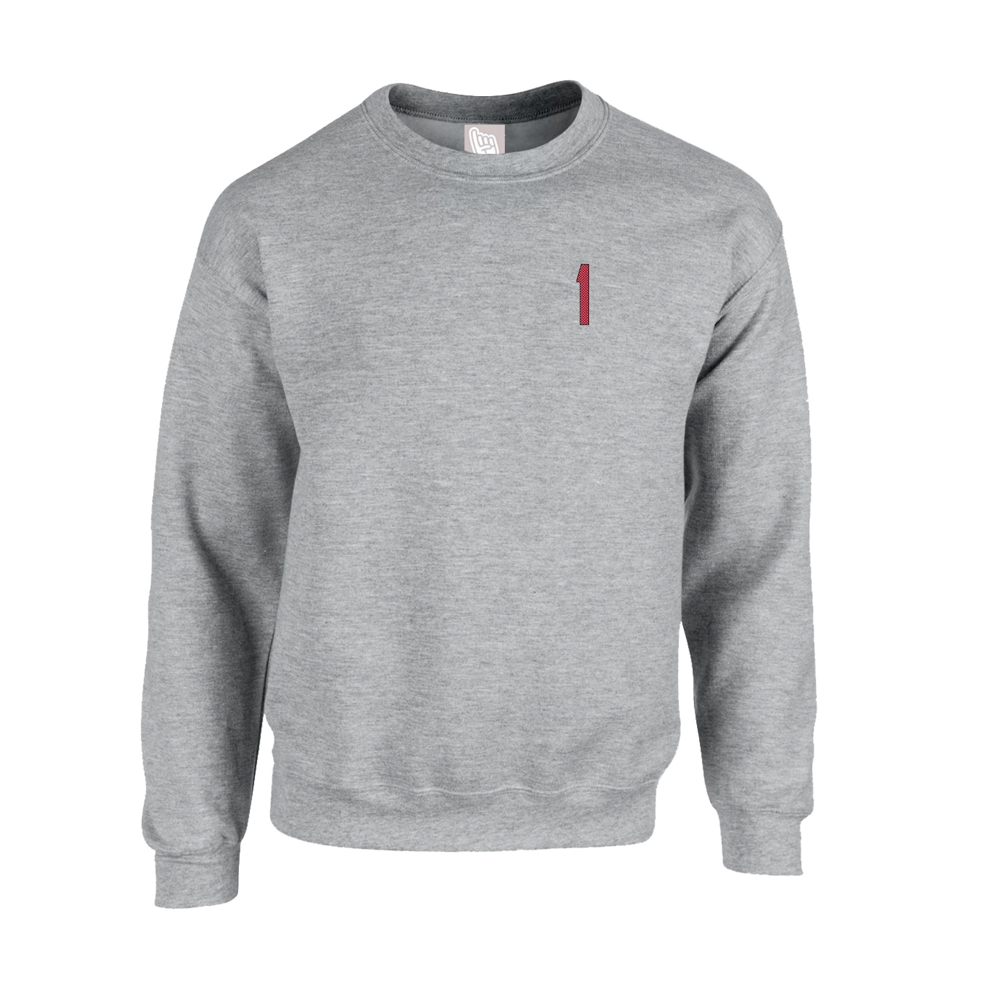 Fleece Crew — Front Shirsy in Grey