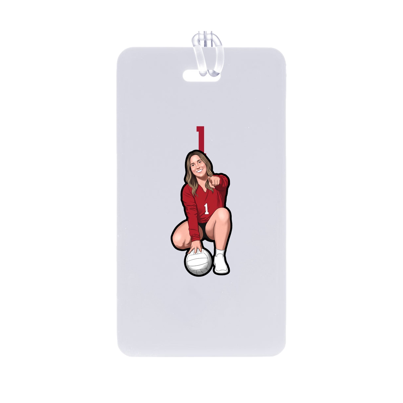 Bag Tag — Number Top in Classic