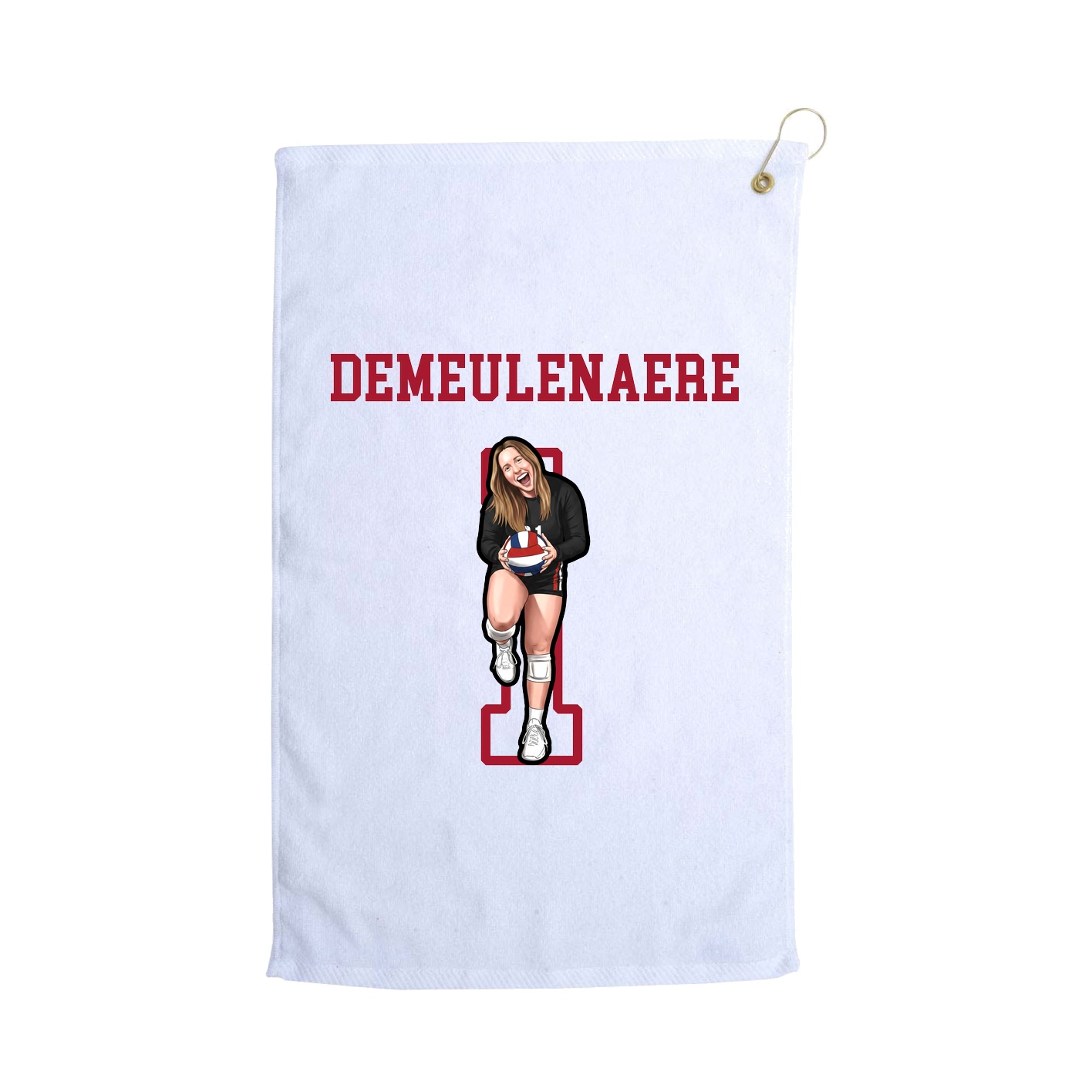 Golf Towel — Shirsey in White