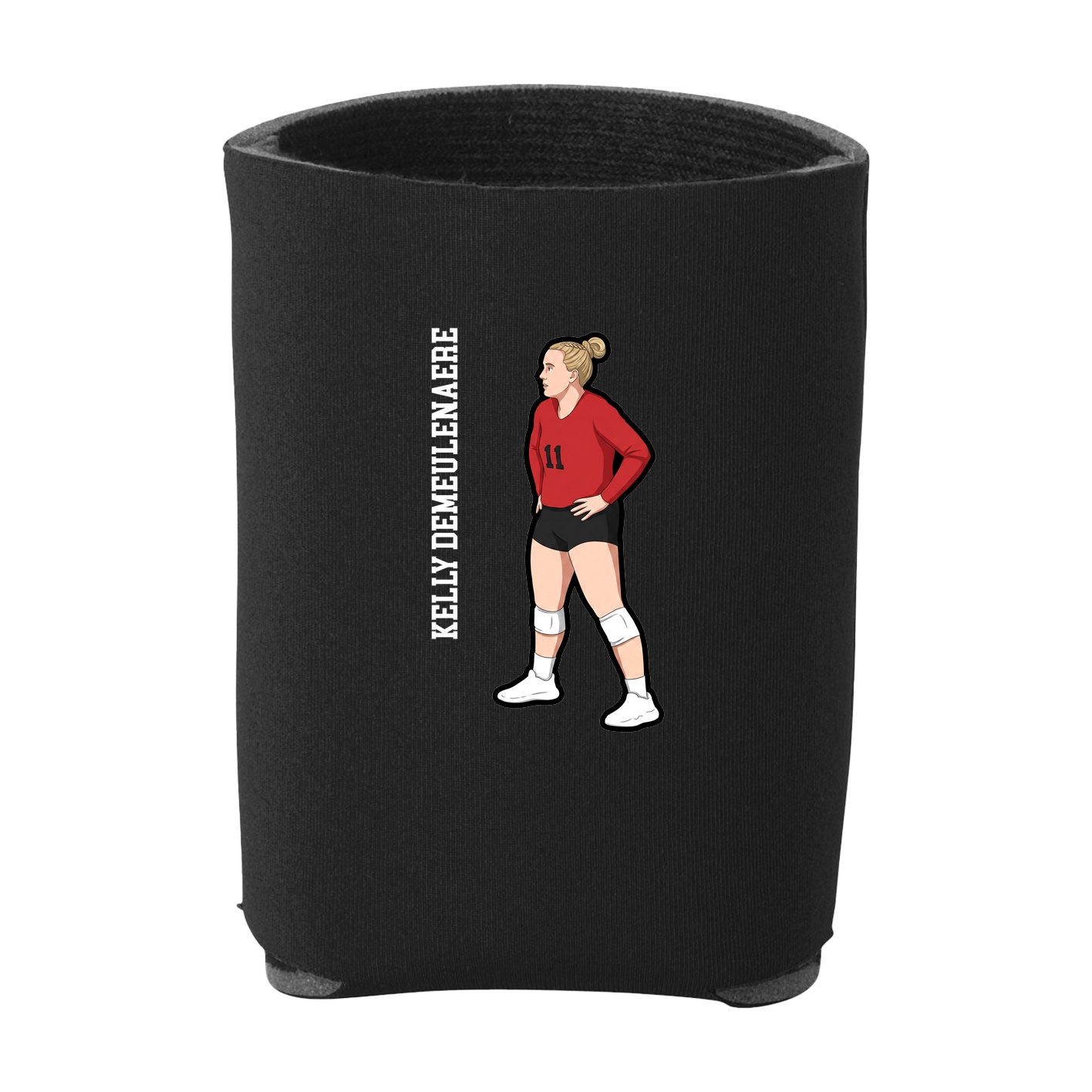 Can Holder — Name Vertical in Black
