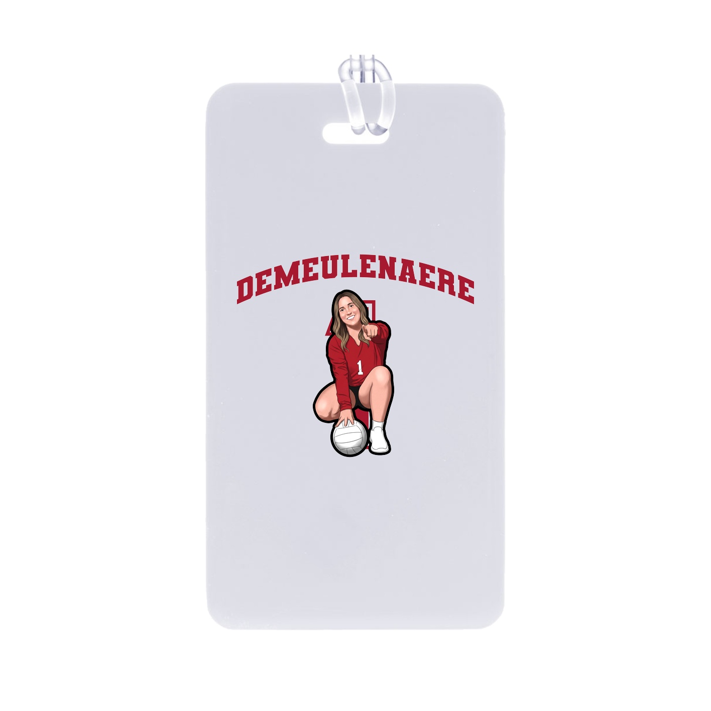 Bag Tag — Number in Classic