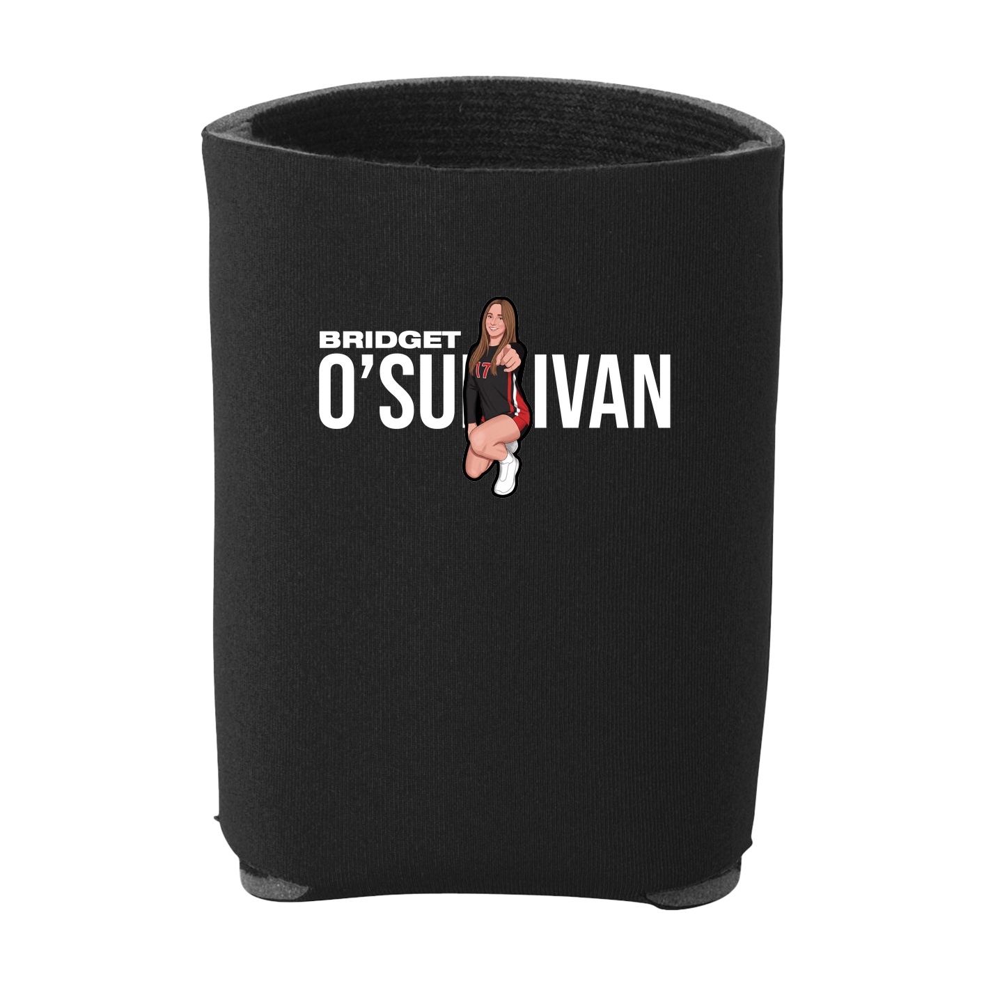 Can Holder — Player Name in Black