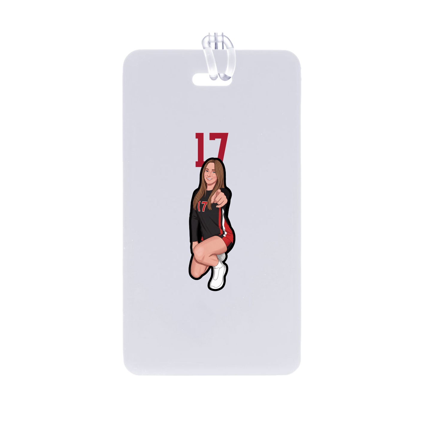 Bag Tag — Number Top in Classic