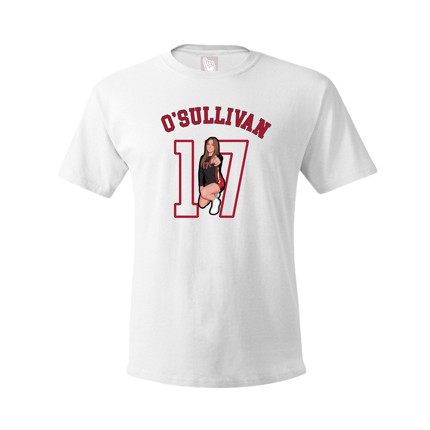 Youth Tee — Shirsey Arch in White