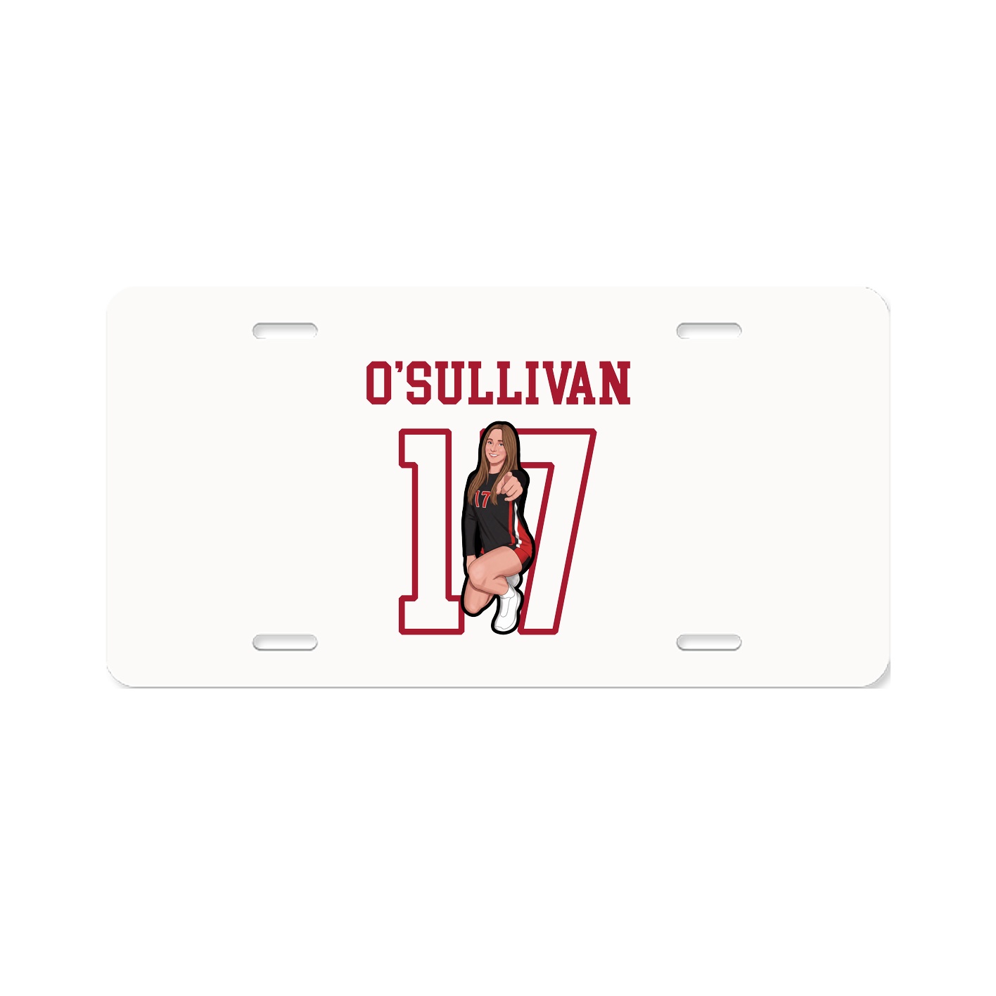License Plate — Shirsey in Classic