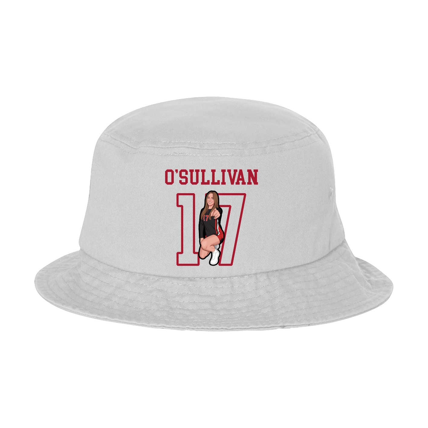 Bucket Cap — Shirsey in White