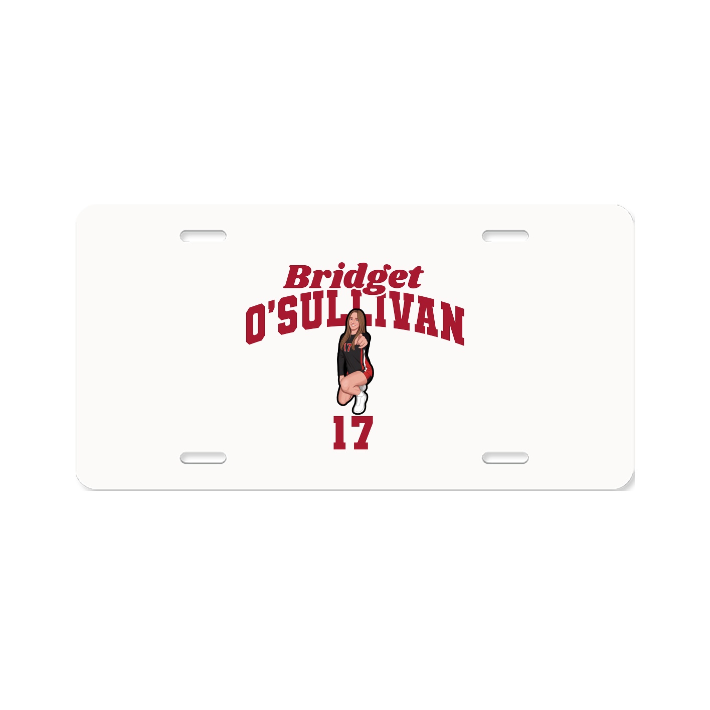 License Plate — Signature Arch in Classic