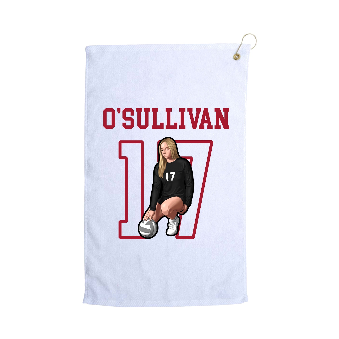 Golf Towel — Shirsey in White